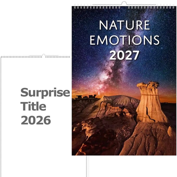 C140-27 Natuur-emotiekalender A3+ 2027