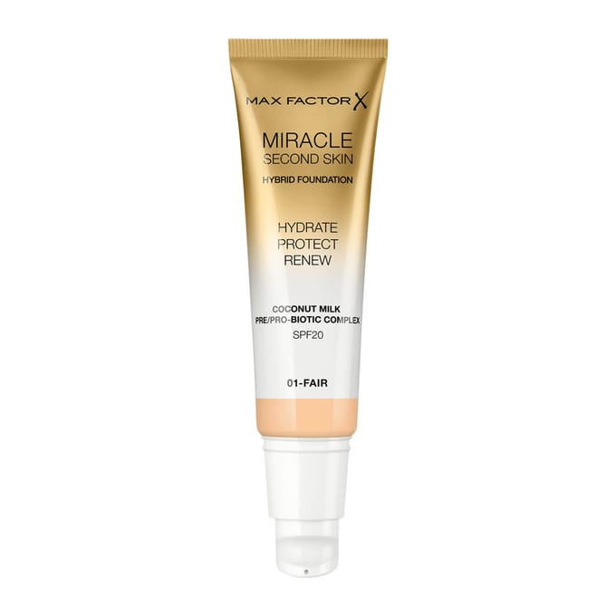 Max Factor Miracle Touch Second Skin 30ml (Various Shades) - Fair