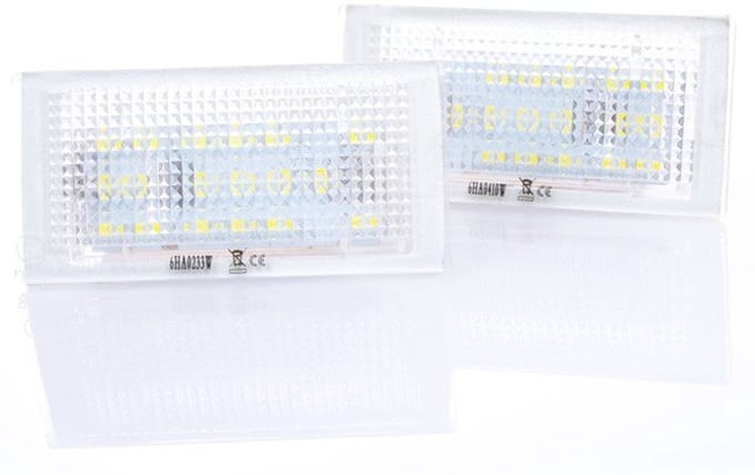Modecar Serie - LED Kentekenverlichting - 2 Deurs Coupe - BMW E46 1998-2003