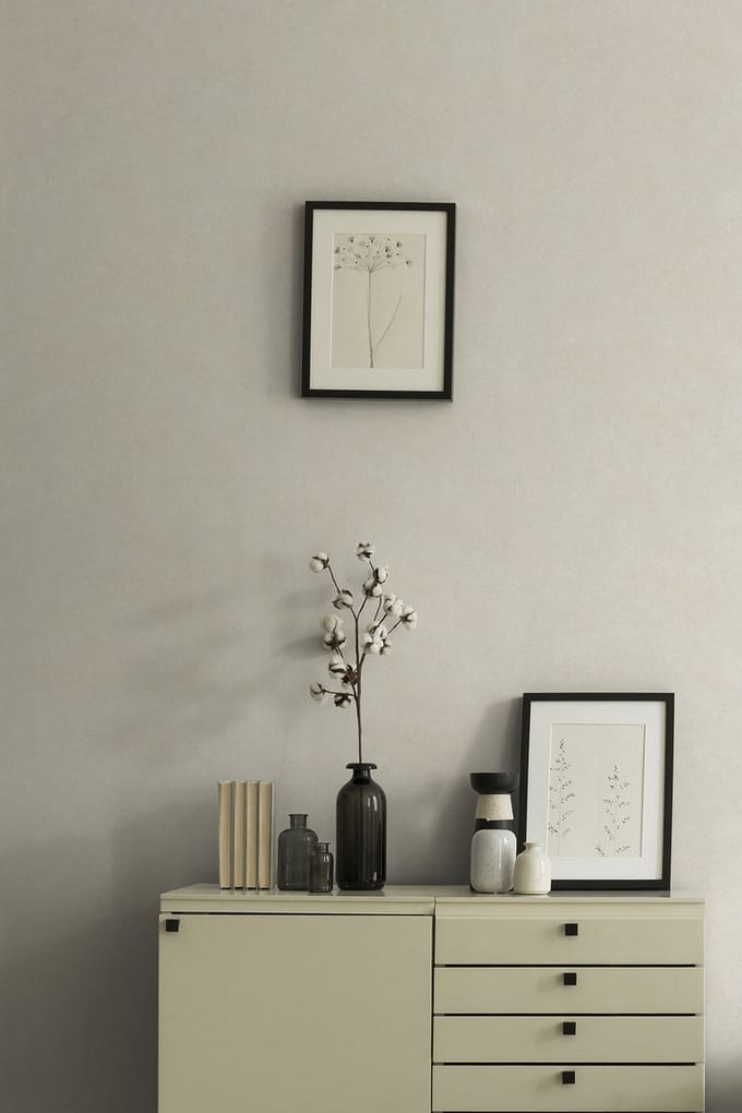 STRUCTUUR BEHANG | Basic - creme wit - A.S. Création New Walls "Livingwalls"