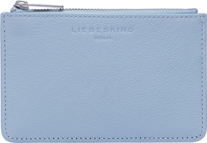 LIEBESKIND BERLIN Leren Kaarthouder Classics Harris Star Cardholder Breath Lichtblauw