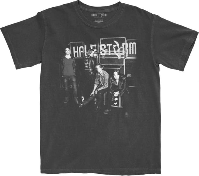 Halestorm - The Wild Cover Heren T-shirt - M - Zwart