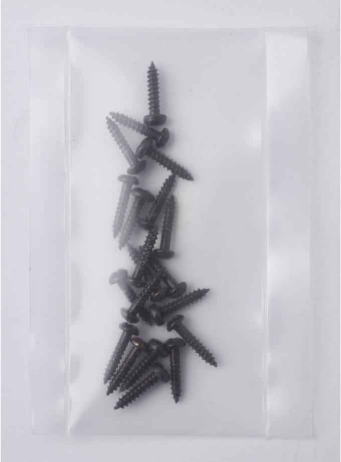 Göldo SR07B Tuner Mounting Screws 20-Pack (Black) - Gitaaronderdeel