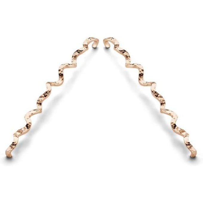 Casa Jewelry Oorhangers Etnic - Rosé Verguld