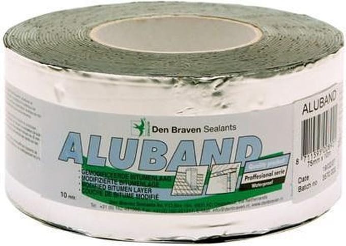Zwaluw Den Braven 200022 Aluband - 200mm x 10m