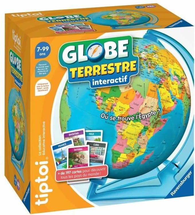 Educatieve spelletjes tiptoi® interactieve wereldbol Ravensburger