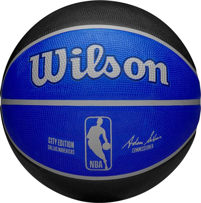Wilson NBA Team City Dallas basketbal maat 7