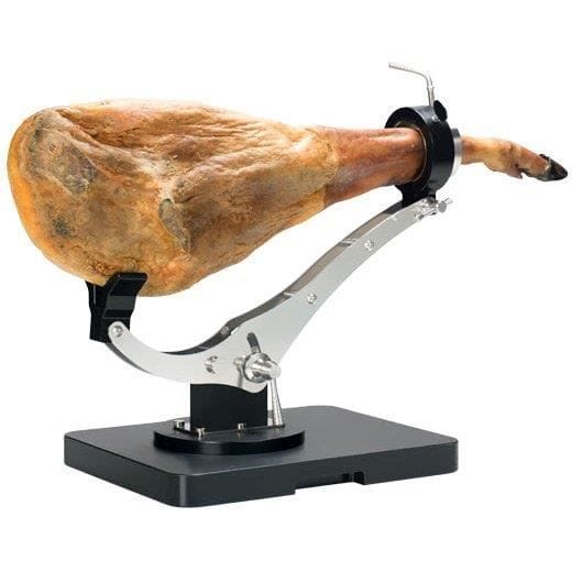 Jamonero - Elite Plus - Roestvrij Staal AISI 304 - Basis PE-500 zwart - 360° Roteerbaar