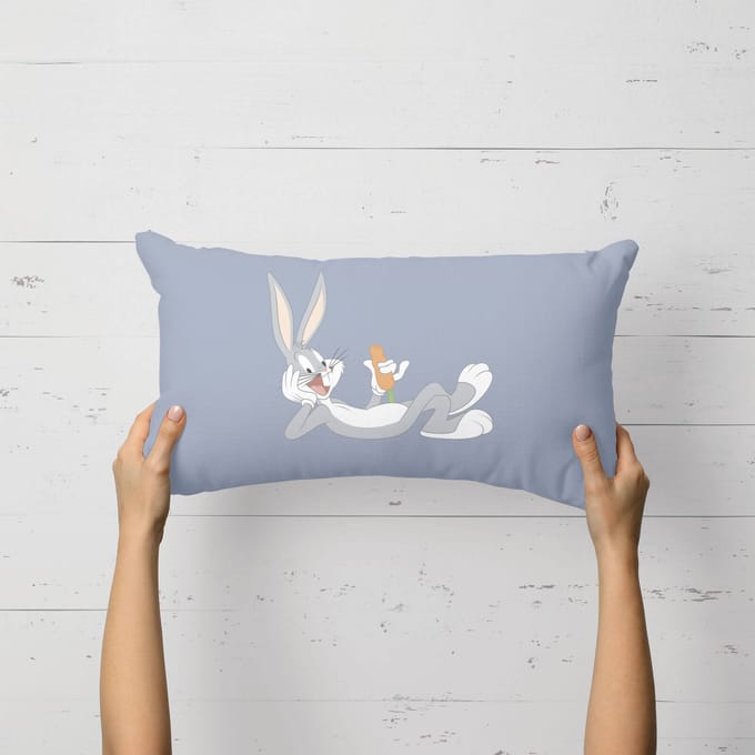 Bugs Bunny Rectangular Cushion - Eco Friendly