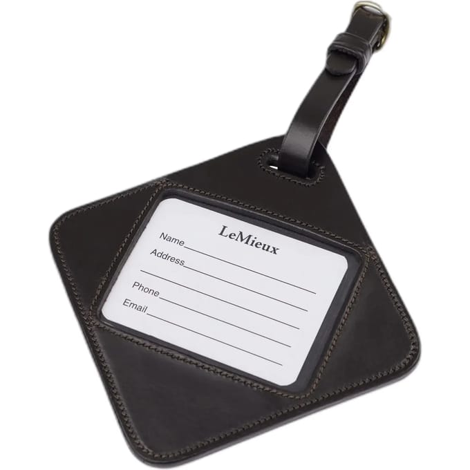 Leren Bagage Label LeMieux