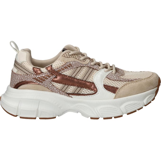 POSH by Poelman Sneakers - Dames - Beige - Maat:36