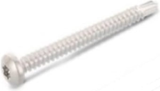 Plaatschroef rvs a2 4,8x70 mm torx cilinderkop din7504m ( a 200 st )