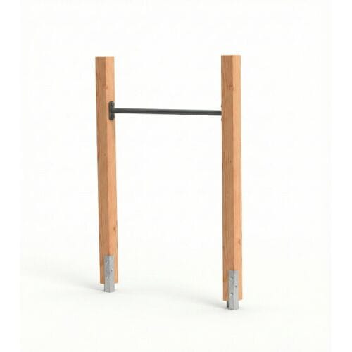 EXIT Linea 85 Houten Duikelrek - Duikelstang voor Buiten - Turnrek Kinderen - Tuin