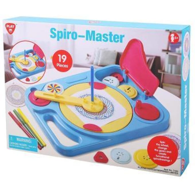 PLAY go Spirograph Master Drawing Set - 19 pcs.