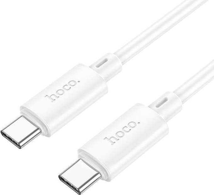HOCO x88 - USB-C naar USB-C kabel – 1 meter – 60W snelladen – Wit