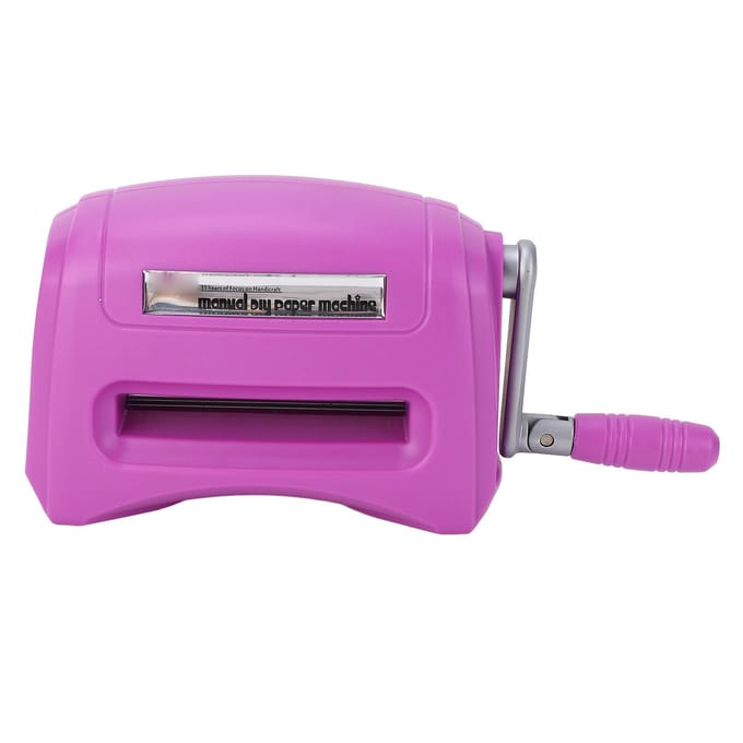 Machine de découpe et de gaufrage Machine de découpe manuelle portable pour loisirs créatifs DIY pink