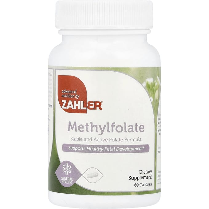 Méthylfolate, 1 000 mcg DFE, 60 Capsules