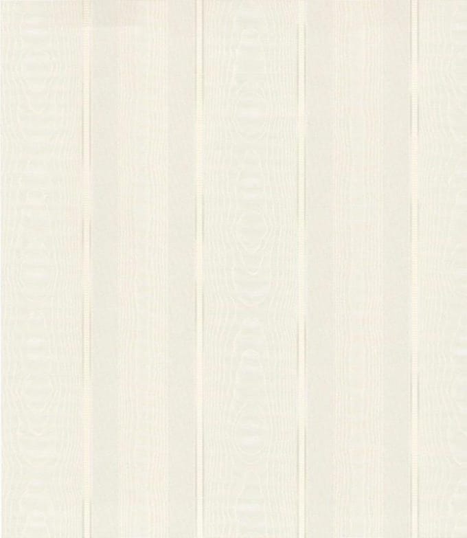 Behang - Strepen - Muurdecoratie - Vliesbehang - Topchic - Gebroken Wit - 0,53 x 10,05 m.