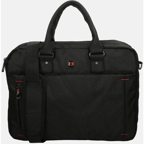 Enrico Benetti Cornell Laptoptas 47232 - 15 inch - Zwart