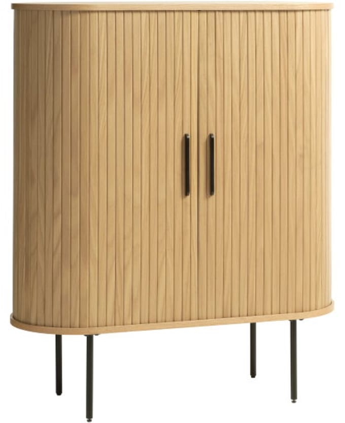 Opbergkast Nola eiken 100x40x118 cm - Naturel