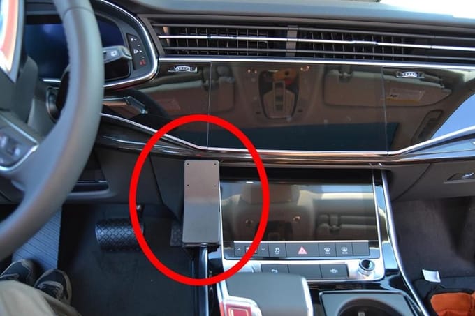 Brodit ProClip houder geschikt voor Audi Q7 2020-2026 Console mount