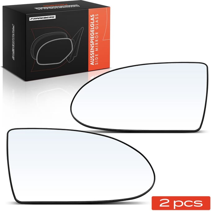 Frankberg 2x Buitenspiegelglas Voor Links Rechts voor Hyundai