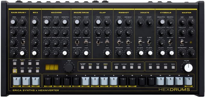 Erica Synths Hexdrums - Drumcomputer