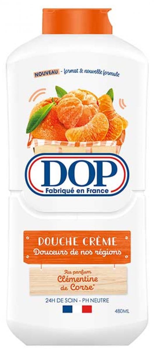 Dop Douceurs de Nos Régions Douche Crème Clémentine de Corse 480 ml