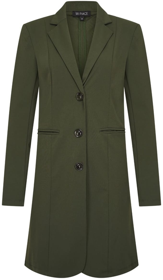MI PIACE - Travel Lange Blazer Uni 2132 Deep Dephts - Maat : L