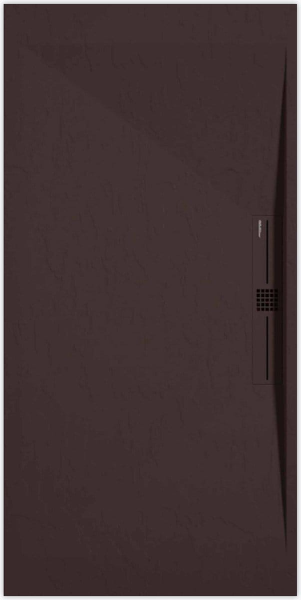 Sanifun douchebak Stone Side Chocolate Slate 1400 x 900 P