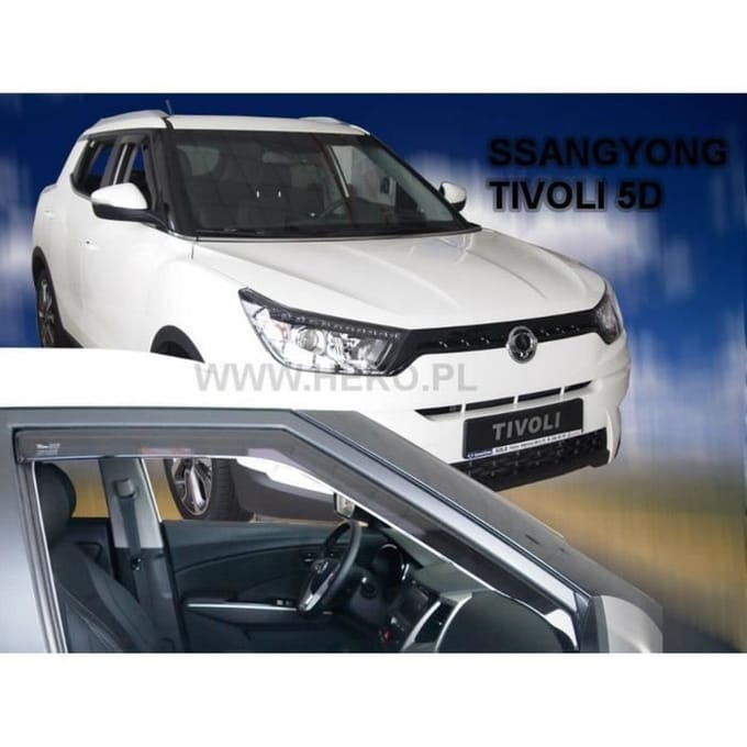 J&;J AUTOMOTIVE | Heko Wind deflectors Voor Ssangyong Tivoli 5P vanaf 2015
