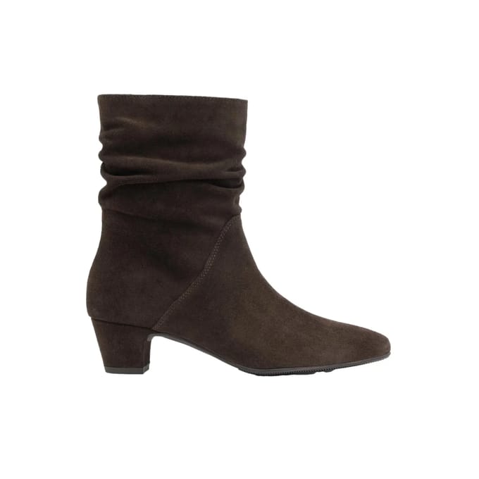 Vrouwelijke geplooide bottines Ryłko