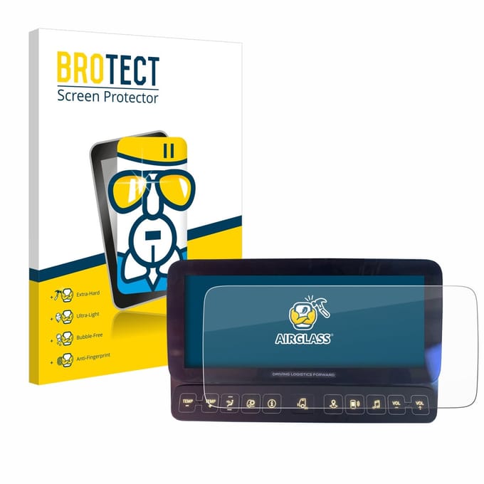 Screenprotector voor Mercedes-Benz Actros 2019 Touch-Display 10" Beschermglas transparant
