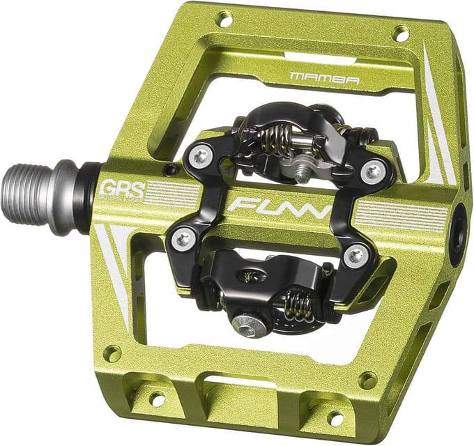 Dubbelzijdige MTB Klikpedalen met Compact Platform - Compatibel met SPD-Schoenplaatjes