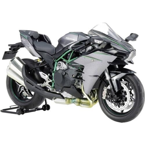 Tamiya Modelbouwpakket Auto - 14136 Kawasaki Ninja H2 Carbon Plastic - 1:12 - Modelbouw