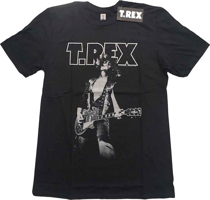 T. Rex - Glam Heren T-shirt - L - Zwart