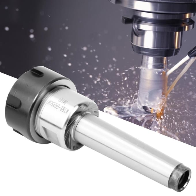 Mandrin à pince à queue conique MTB2 ER25 MT2, porte-outil de fraisage CNC, filetage M10