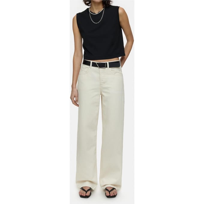 Closed Nikka Jeans Ivory Taglia: W34L30 | Pantaloni Outlet | Donna | Bianco