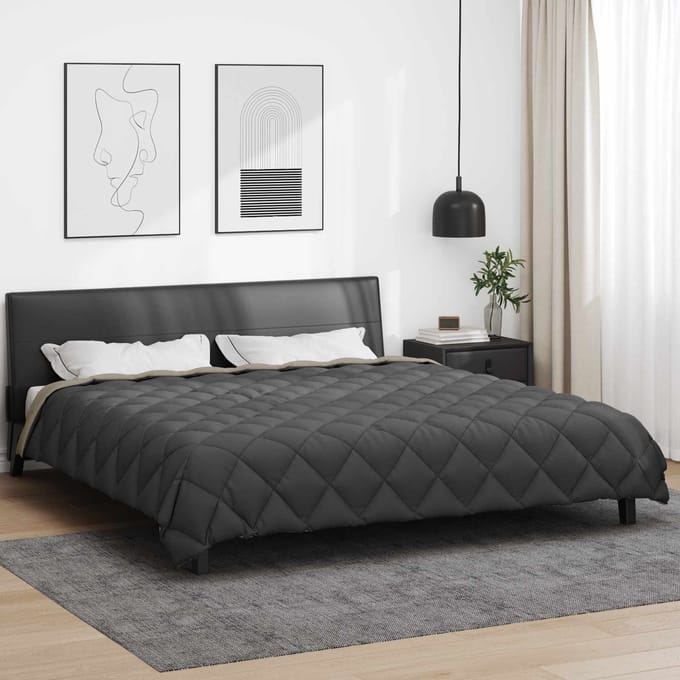 vidaXL - Winter - Duvet - 200 - x - 200 - cm - 450 - gsm - Microvezel - (100% - polyester)