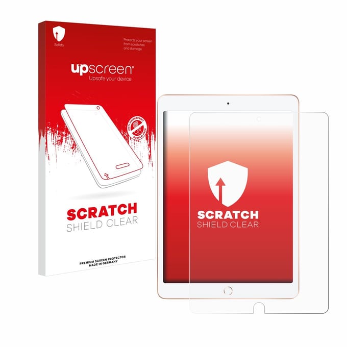 upscreen - Screenprotector voor Apple iPad 10.2" WiFi 2020 (8. Gen.) - Folie Beschermfolie transparant