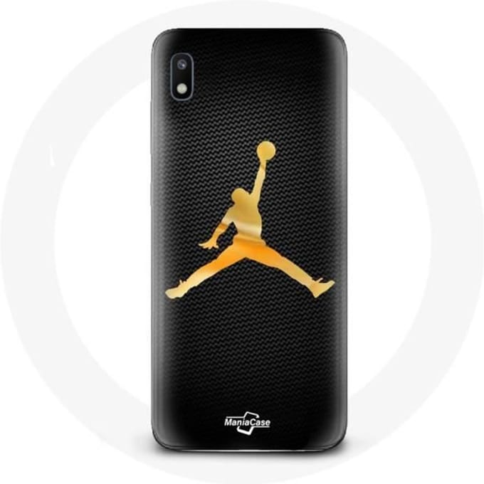 Coque - Michael Jordan - Samsung Galaxy A10 Air - Jaune - Souple - Protection jaune