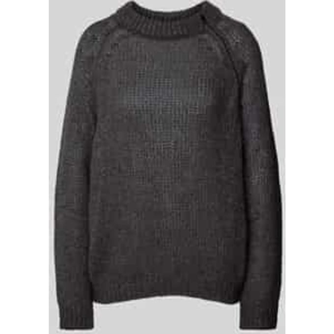 Gebreide pullover met ronde hals, model 'PARIDE'