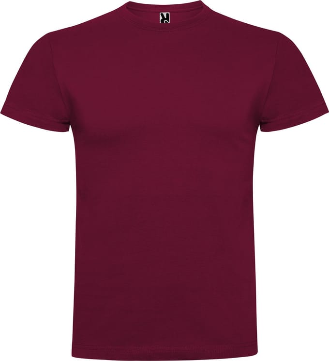 4 Pack Donker Rood t-shirts Roly Braco 180 gram Premium maat M