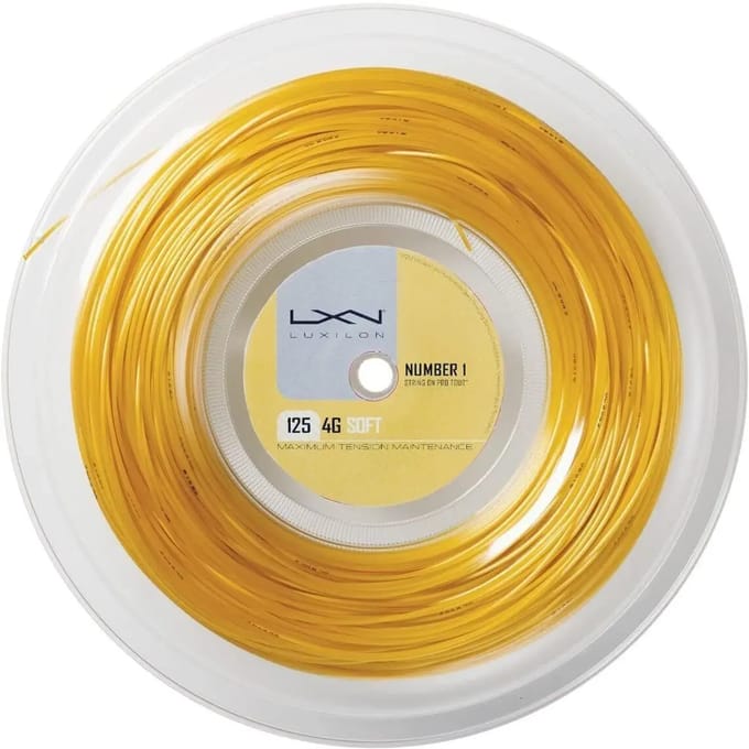Luxilon 4G Zacht Tennisnet 1,25mm 12m - Comfort & Controle