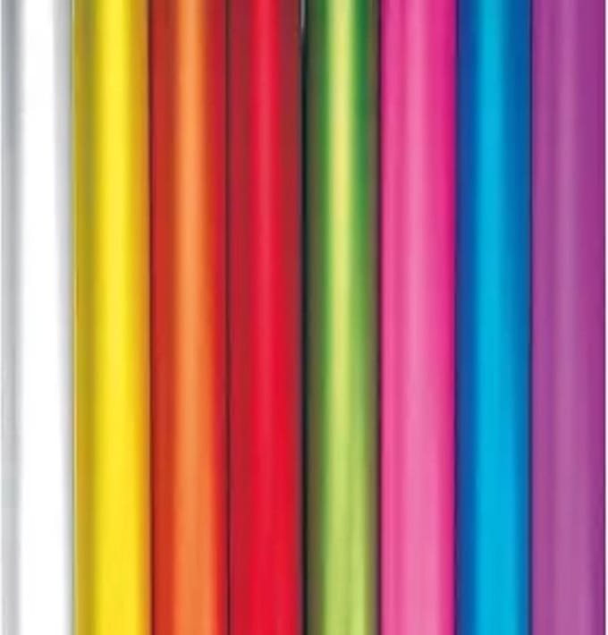 5x rol assorti kado/kaftpapier Parelmoer 2mx70cm