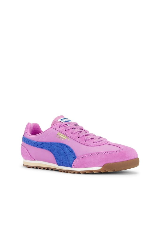 Puma Arizona Nylon Dames Roze Sneakers