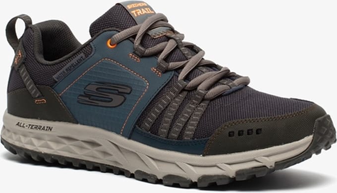Skechers Escape Plan wandelschoenen categorie A - Blauw - Extra comfort - Memory Foam - Maat 47.5
