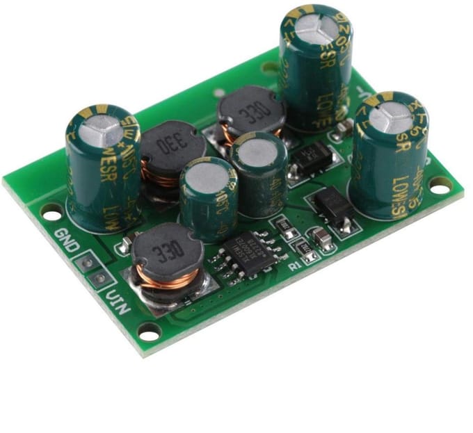 Solidchoice - Dailygoody - DC-DC Spanningsconverter - Step Up Step Down Regulator - Positieve Negatieve Spanning - ± 15VDC - Voor Elektronica Projecten - Compact Fo