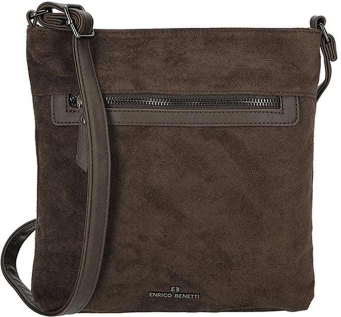 Enrico Benetti Norah Crossbodytas - Koffie Bruin