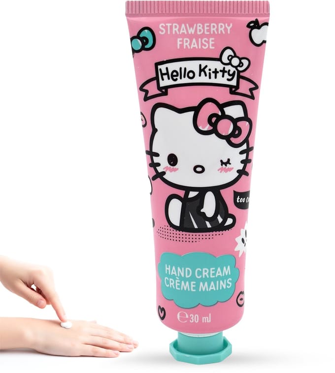 Hello Kitty Handcrème - 30 ml - Aardbei Hydratatie